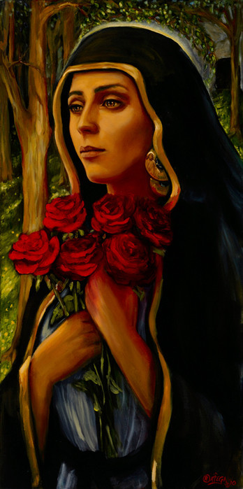 Oil On Canvas, Art By Ricardo Ortega