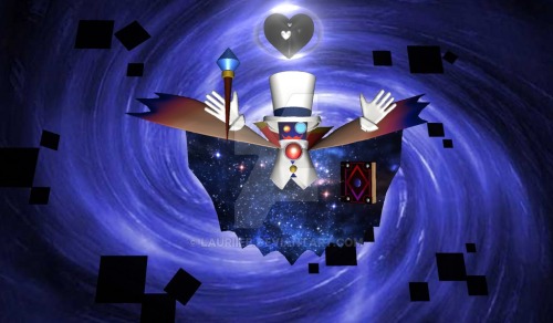 laurieb-animelover:  Finally done!! Count Bleck from Super paper Mario Done with Maya 