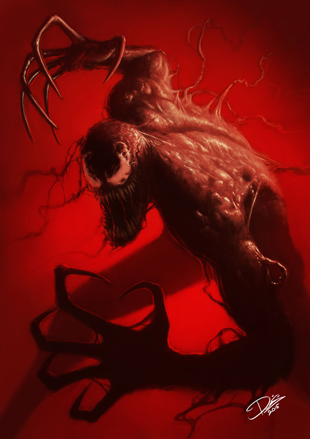 all-about-villains:  Venom &amp; Carnage - Created by Disse86