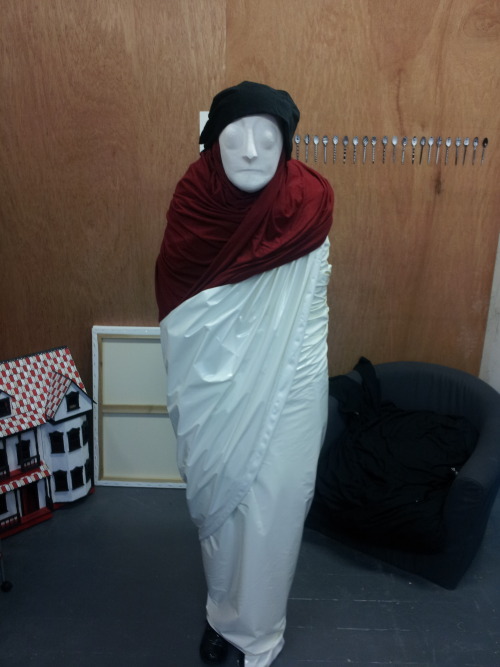 Thank You To My Lovely Volunteer For Letting Me Wrap Him Up And Test Things Out On Him.