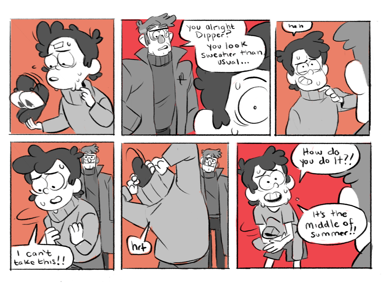 indyfalcon:  They just don’t understand fashion, Mabel…  