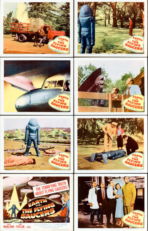 sciencefictiongallery - Earth vs. the Flying Saucers (Columbia,...