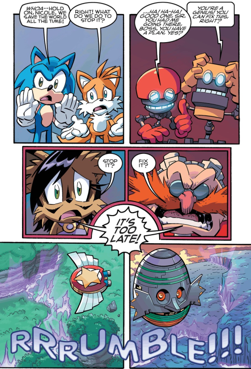 robotnik-mun:robotnikholmescomicblog:And this is how the world is cracked apart and swaying into the