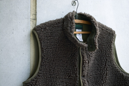 maps-and-sons:  Update! MAPS Weblog CORONA “CV023 DEEP FREEZE・FLEECE VEST”