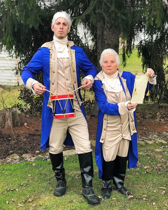 93 year old grandma cosplays with her grandson!!!