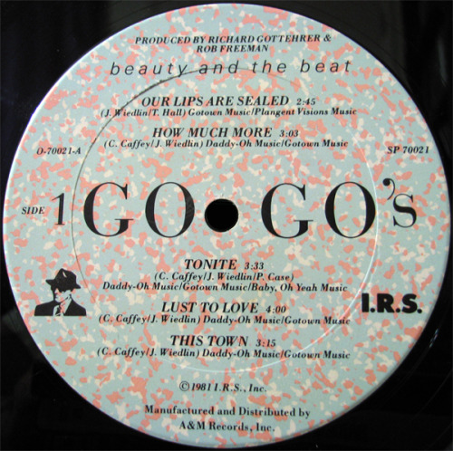 stevesrecords:  Go-Go’s - Beauty And The Beat IRS, 1981