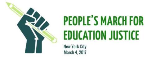 NEW YORK CITYSAT MAR 4 - 9:30 AM725 5th AvenuePeople’s March for Education Justice - NYCWhen public 