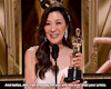 gyudons:michelle yeoh becomes the first asian and only the second woman of colour to win best actress at the oscars
