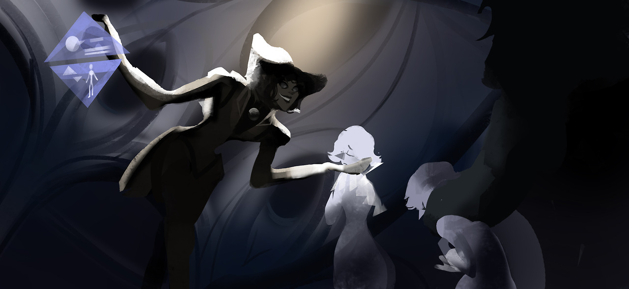 stevenuniversegrottenolm:  Greetings from Homeworld part 60Crazy pearl collector