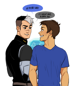 miyajimamizy:  Lance got a crush and pretty