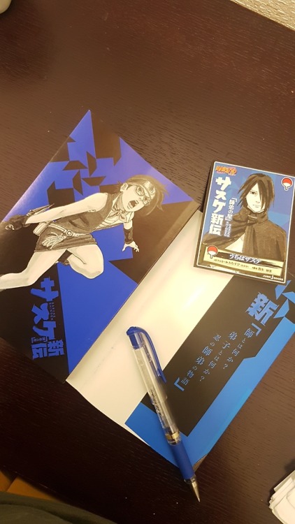 enrimoe:  Just went back from the book store and got my Sasuke Shinden