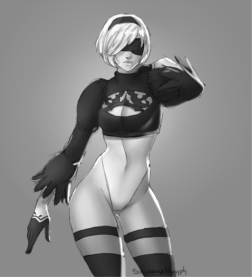 sintomacronico:  I haven’t even played this game but 2B is *sweats*