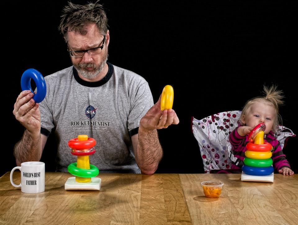 devidsketchbook:  WORLD’S BEST FATHER Dave Engledow (facebook) - “I have never