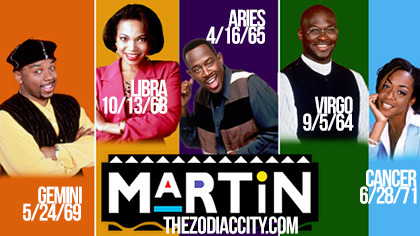 zodiaccity:  Zodiac Files: TV Show Actors Real Zodiac Sign, Martin (1992-1997)