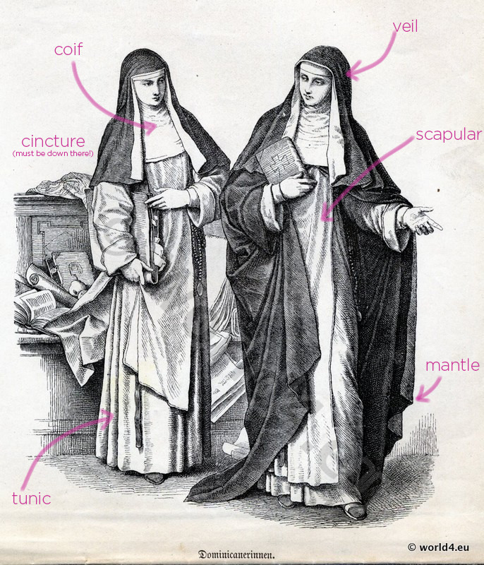 My 18th century source — 18th Century Nuns Attire