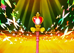 sailormoonpedia:  [ATTACK] Rainbow Moon Heart Ache.Series: Bishoujo Senshi Sailor MoonKana: レインボー・ムーン・ハート・エイクRomaji: Reinboo Muun Haato EikuUser: Super Sailor MoonItem required: Spiral Heart Moon RodFirst appearance: