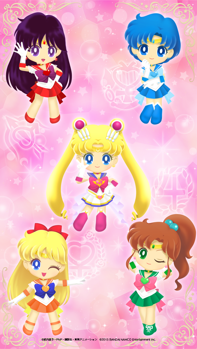 Sailor Soapbox : All of the Sailor Moon Drops Unlockable Wallpapers