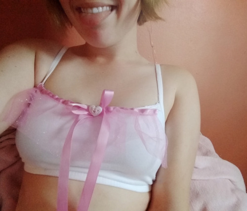 lil-tato:Feeling like the sweetest princess in this bralette from @preciouslittlebaby’s Etsy shop An