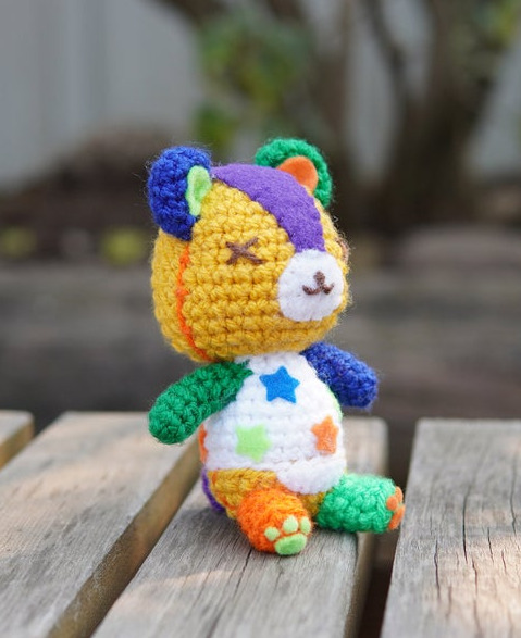 retrogamingblog2:Crochet Animal Crossing Villagers made by  MegansCrochetMarket  