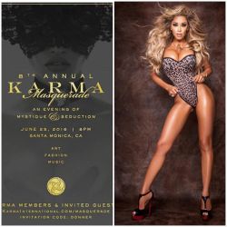 Hi babes, come join me for a glass of champagne 🍾 at the Karma Masquerade 🎭party. This amazing event is invite only so for tickets use promo code DONNER. See you there! 💎 💋 #party #champagne#olgaloera #donnermanagement #karma #karmainternational