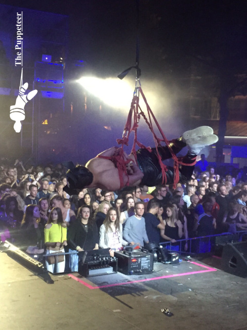 the-puppeteer-1976: Gaypride 2015 Amsterdam on Rembrandsplein for 6000 men yes it whas amazing to do