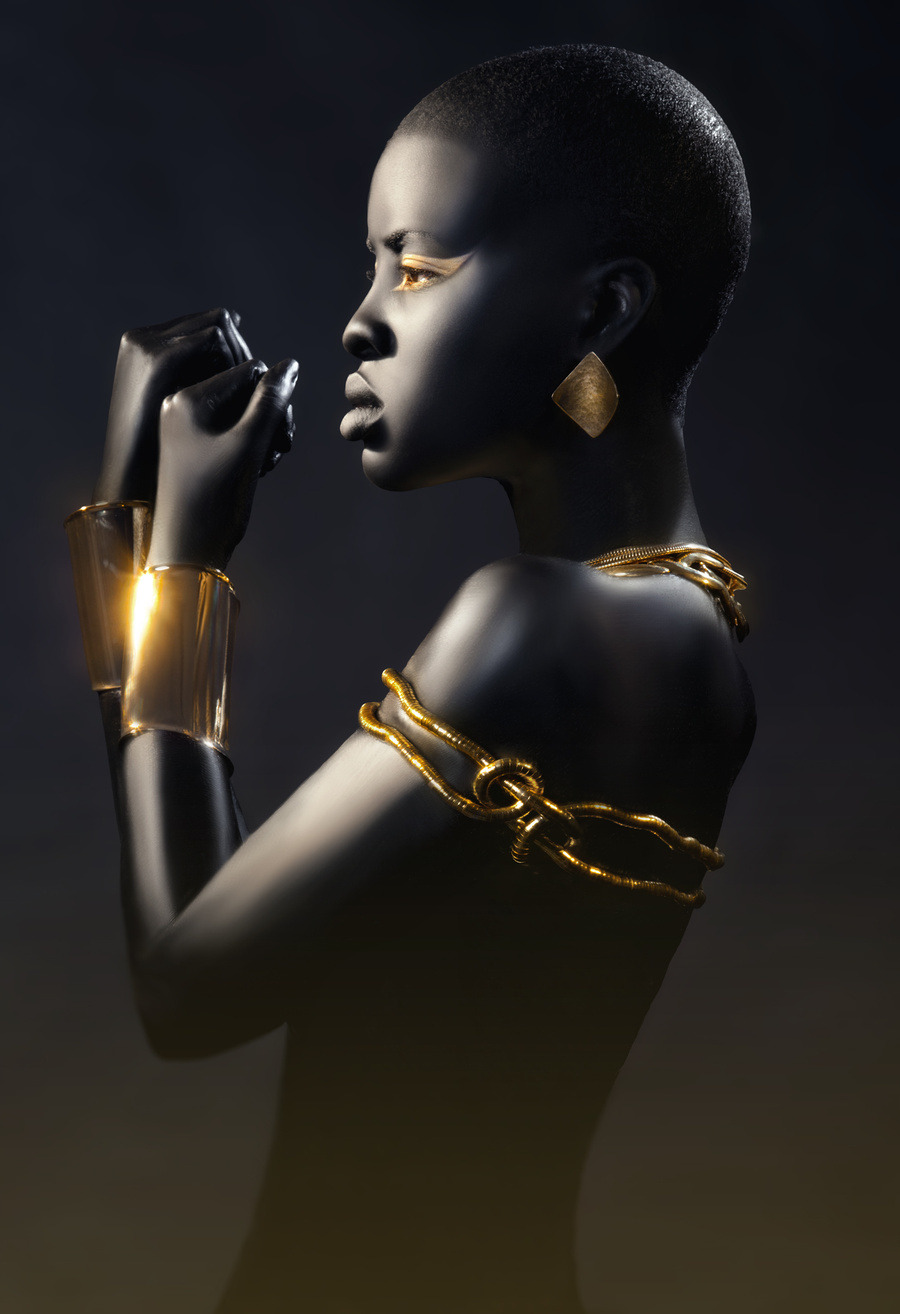 asylum-art-2:  Editorial Jóias:‘Shai'La Yvonne   by  Guto Esteves    African