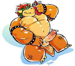 yamasmut:  B-bowser what are you doing with my– why is your thing so bi– AAAHHHHH