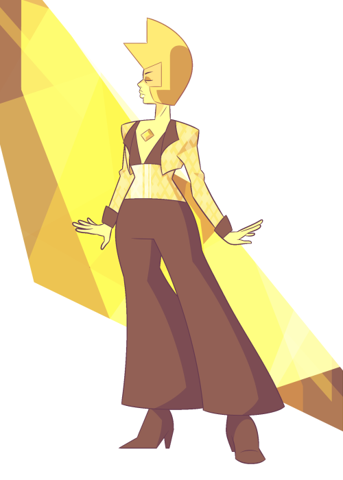 hammer-draws:Got inspired to draw Yellow in an outfit inspired by what Patti Lupone wore when she sang Being Alive and I love how it turned out 🌟