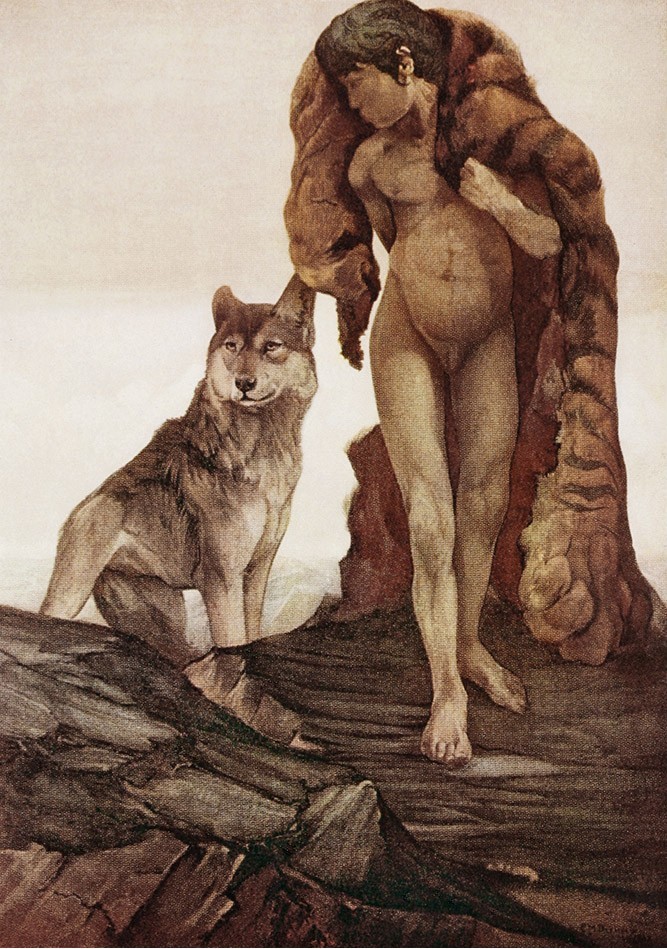 Charles Maurice Detmold and  Edward Julius Detmold. 10 Watercolour illustrations