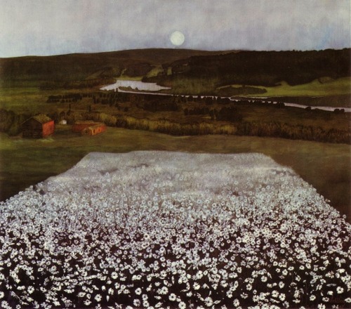 snowce:  Harald Sohlberg, Flower Meadows in the North 1905 