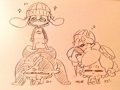 hype-kaminari-kun:    X / X / X / X / X / X /                               X /                               X /                               X  Splatoon Artworks By うちゃま on Pixiv  ** Permission was granted by the artist to upload this submission!