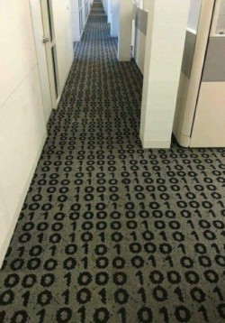 mysteriouslypeculiar: christianstepmoms:  thebuttkingpost: Good news everyone skyrim has been ported to the Bethesda offices carpet   Who the fuck designed support pillars to obstruct a quarter of the hallway?  Bethesda 