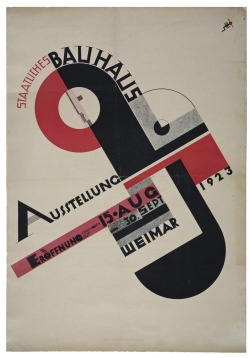 bauhaus-movement:  Poster Bauhaus Exhibition