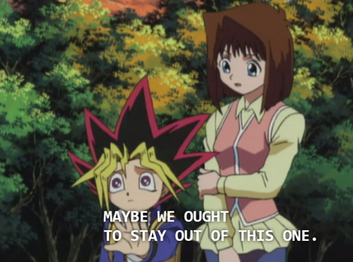 relatablepicturesofyuugi:(The dub is so hilarious at times)