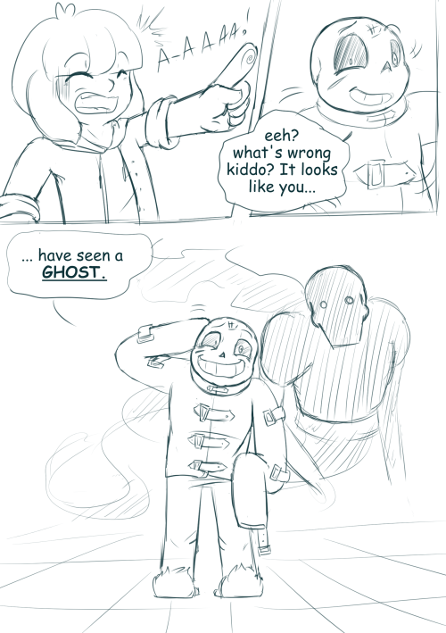 furgemancs:MirageCouldn’t resist and made another short comic for Asylumtale, this time the scene wh