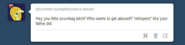 discorded-sunlightanswers:  discoreddoodleanswers:  How about we go see how aggressive