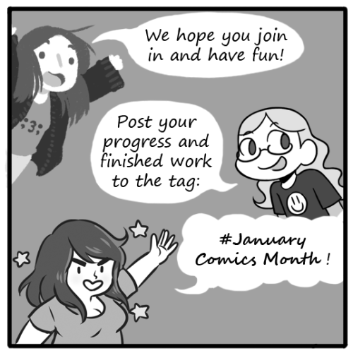 START 2017 OFF RIGHT: DRAWING COMICS!!#January Comics Month is a chill little challenge created by @