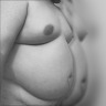 thesubchub:  Side moob of pure fat    Do love a good side moob. 