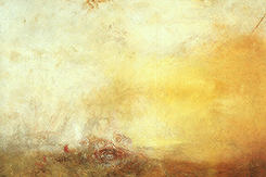  favorite artists: Joseph Mallord William Turner, “The painter of light” (1775-1851)   “You should tell them that indistinctiveness is my forte” — Turner’s reply when hearing that some rich douchebag that purchased one of his paintings complained