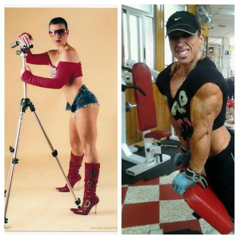 lv4femalemuscle:  Great before and after