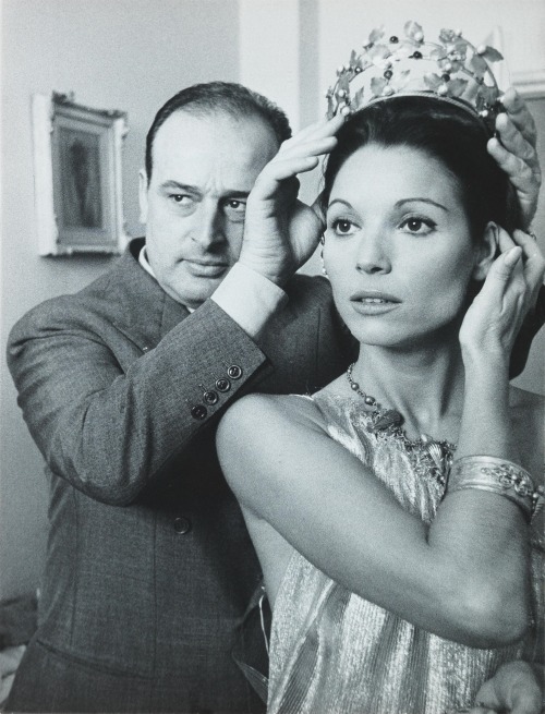 Willy Rizzo, Elsa Martinelli and Mauro Bolognin, 1966