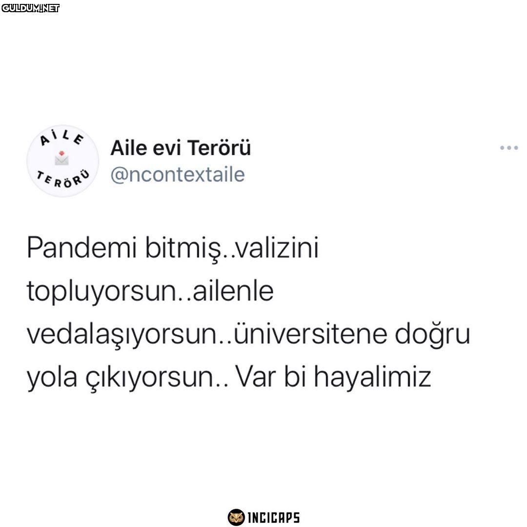 Sonra bi bakıyosun mezun...