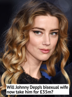 Refinery29: Press Coverage Of Amber Heard’s Sexuality Shows That Biphobia Is Alive