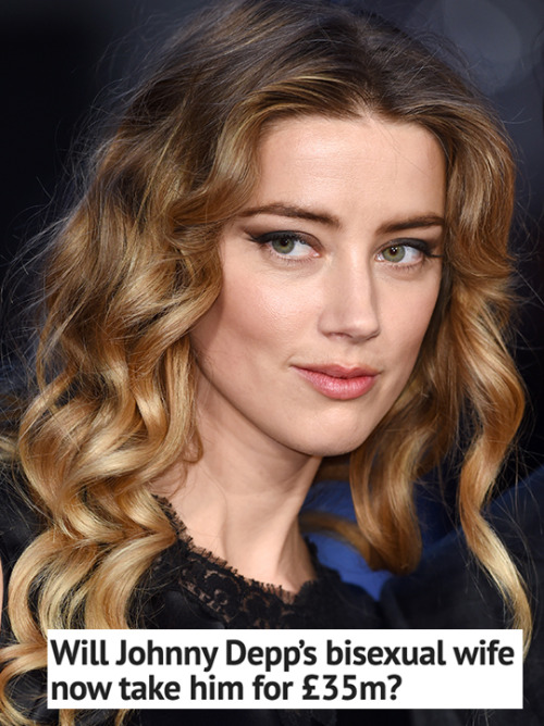 refinery29: Press coverage of Amber Heard’s sexuality shows that biphobia is alive and well– and has terrible costs “Amber Heard‘s sexuality is only relevant in that bi women are at far greater risk of experiencing intimate partner violence…”