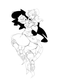 inputwo:chun-li sketch