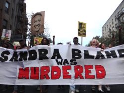 Fuckyeahmarxismleninism:  Brooklyn, Nyc: Justice For Sandra Bland And Other Black