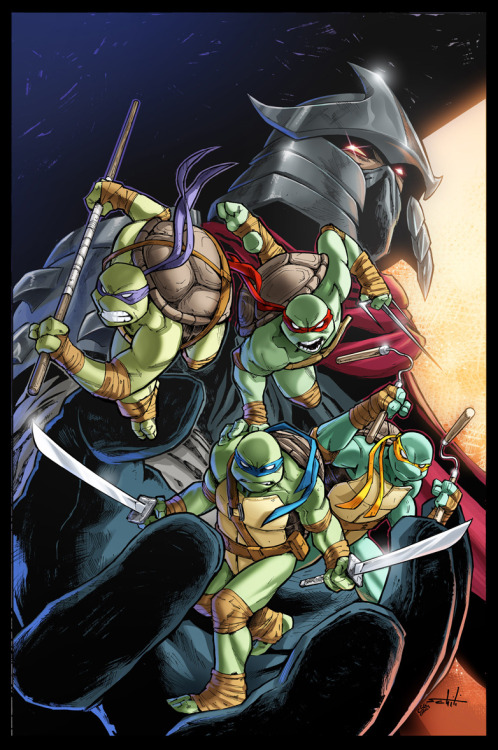 bunkerhillbros:  “TMNT#47 variant colors” from Claudia-SG.Deez@Deezer509