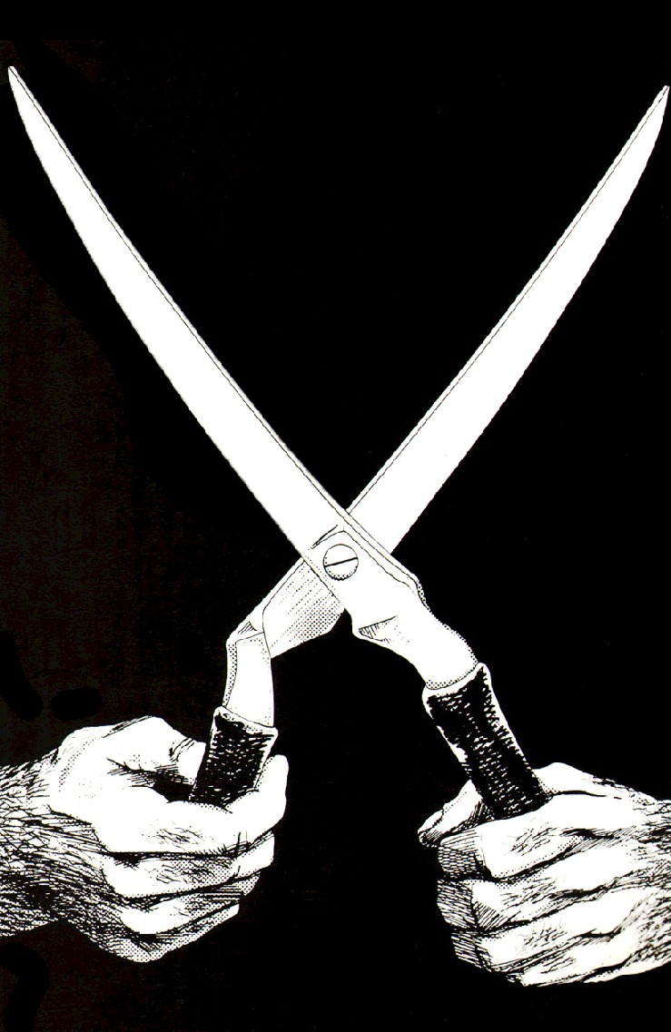 kepone:  Everything went black GIF  by http://kepone.tumblr.com