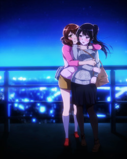 wholesomeyuri: ✧･ﾟ: *✧ Together ✧ *:･ﾟ✧  ♡ Characters ♡ : Kumiko Oumae ♥ Reina Kousaka ♢ Anime ♢ :   Hibike! Euphonium - (AL, KIT, MAL)   ☆ Source ☆ : pixiv .｡*ﾟ+.*.｡ Art by Sbel02 ｡.*.+*ﾟ｡.  ♥*♡+:｡.｡