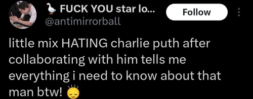 Reminder That Charlie Puth Is A Disgusting Man And Is A Major Misogynist. If You're Going To Say 'you